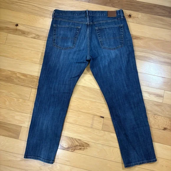Lucky Brand 221 Original Straight Jeans Mens Sz 38x30 Dark Wash Denim - Picture 4 of 10